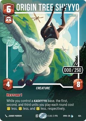 Origin Tree Shyyyo (Homeworlds) — Star Wars: Unlimited card