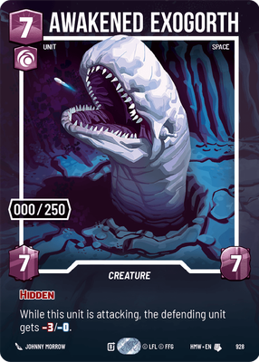 Awakened Exogorth (Homeworlds) — Star Wars: Unlimited card