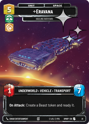 Eravana (Homeworlds Weekly Play) — Star Wars: Unlimited card