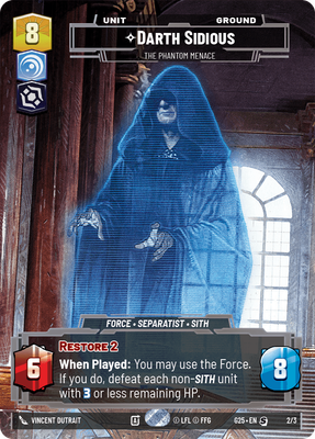 Darth Sidious G25 2