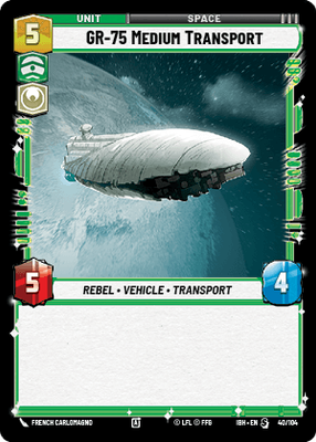 GR-75 Medium Transport IBH 40