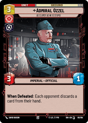 Admiral Ozzel IBH 85