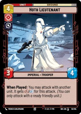 Hoth Lieutenant IBH 92
