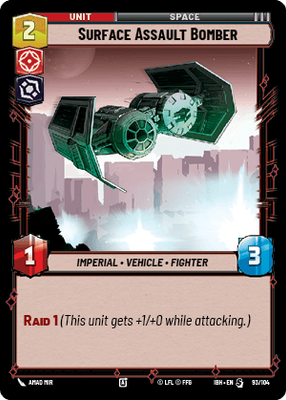 Surface Assault Bomber IBH 93
