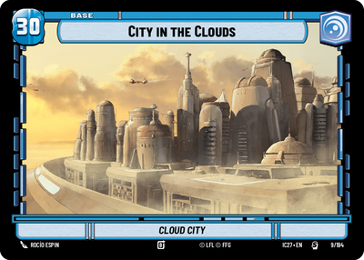 City in the Clouds (Icons 2027 Edition) — Star Wars: Unlimited card