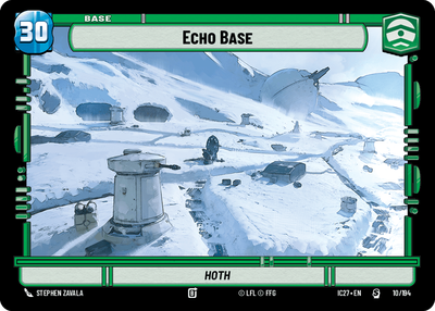 Echo Base (Icons 2027 Edition) — Star Wars: Unlimited card