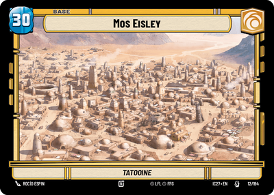 Mos Eisley (Icons 2027 Edition) — Star Wars: Unlimited card