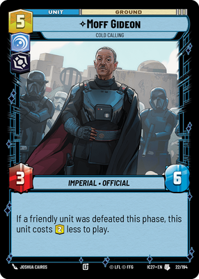 Moff Gideon — Cold Calling