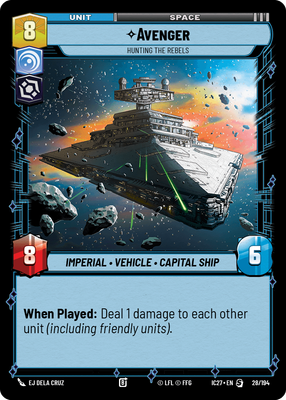 Avenger — Hunting the Rebels