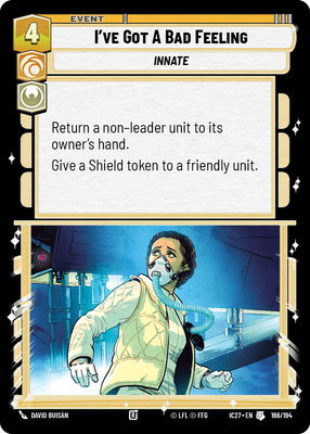 I've Got A Bad Feeling