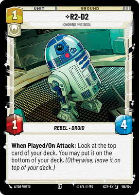 R2-D2 — Ignoring Protocol