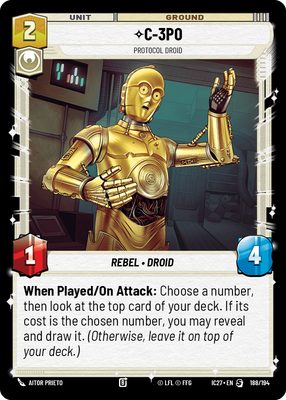 C-3PO — Protocol Droid