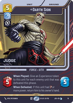 Darth Sion J25 15