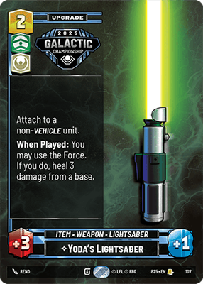 Yoda's Lightsaber P25 107