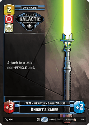 Knight's Saber P25 109