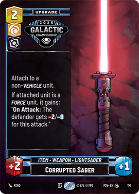 Corrupted Saber P25 110