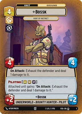 Bossk P25 1