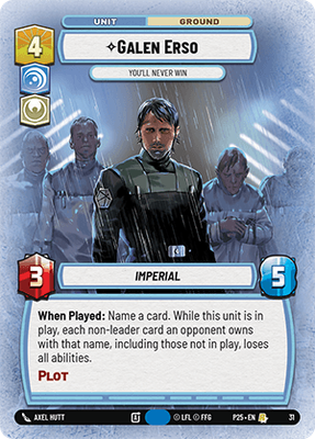 Galen Erso P25 31