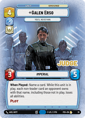 Galen Erso P25 32