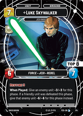 Luke Skywalker P25 174