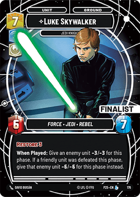 Luke Skywalker P25 176
