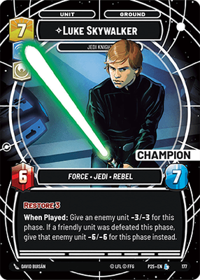 Luke Skywalker P25 177