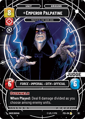 Emperor Palpatine P25 58