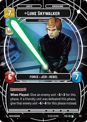Luke Skywalker P25 173