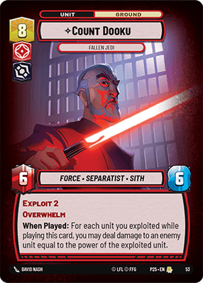 Count Dooku P25 53