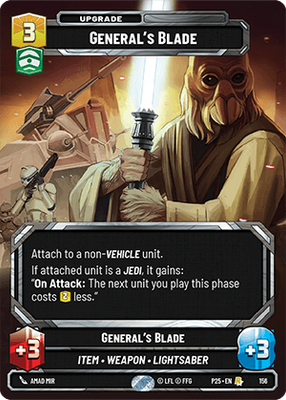 General's Blade P25 156