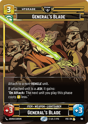 General's Blade P25 166