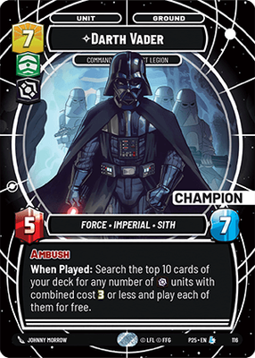Darth Vader P25 116