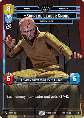 Supreme Leader Snoke P25 76