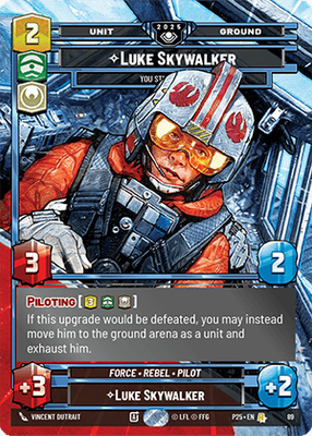 Luke Skywalker P25 89