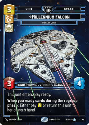 Millennium Falcon P25 92