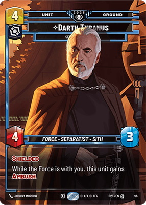 Darth Tyranus P25 96