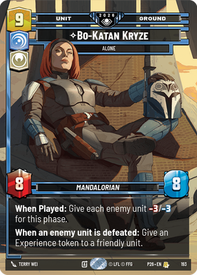 Bo-Katan Kryze — Alone