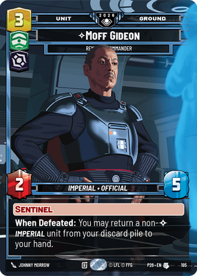 Moff Gideon P26 195