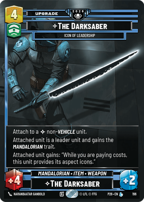 The Darksaber — Icon of Leadership
