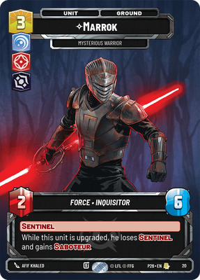 Marrok — Mysterious Warrior