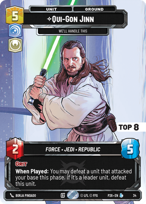 Qui-Gon Jinn — We'll Handle This