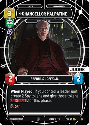 Chancellor Palpatine P26 63