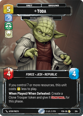 Yoda — Begun, the Clone War Has