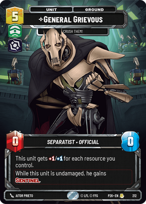 General Grievous — Crush Them!
