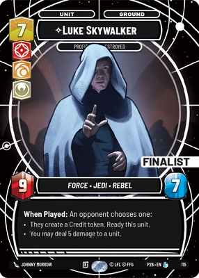 Luke Skywalker P26 115