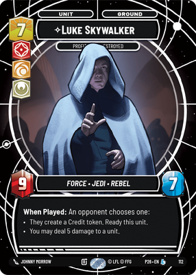 Luke Skywalker P26 112