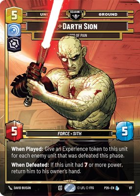 Darth Sion P26 87