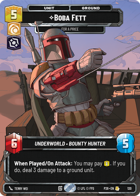 Boba Fett — For a Price