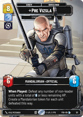 Pre Vizsla — Strong-Willed Ruler