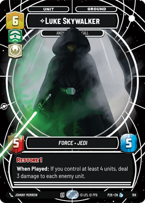 Luke Skywalker — Answering the Call